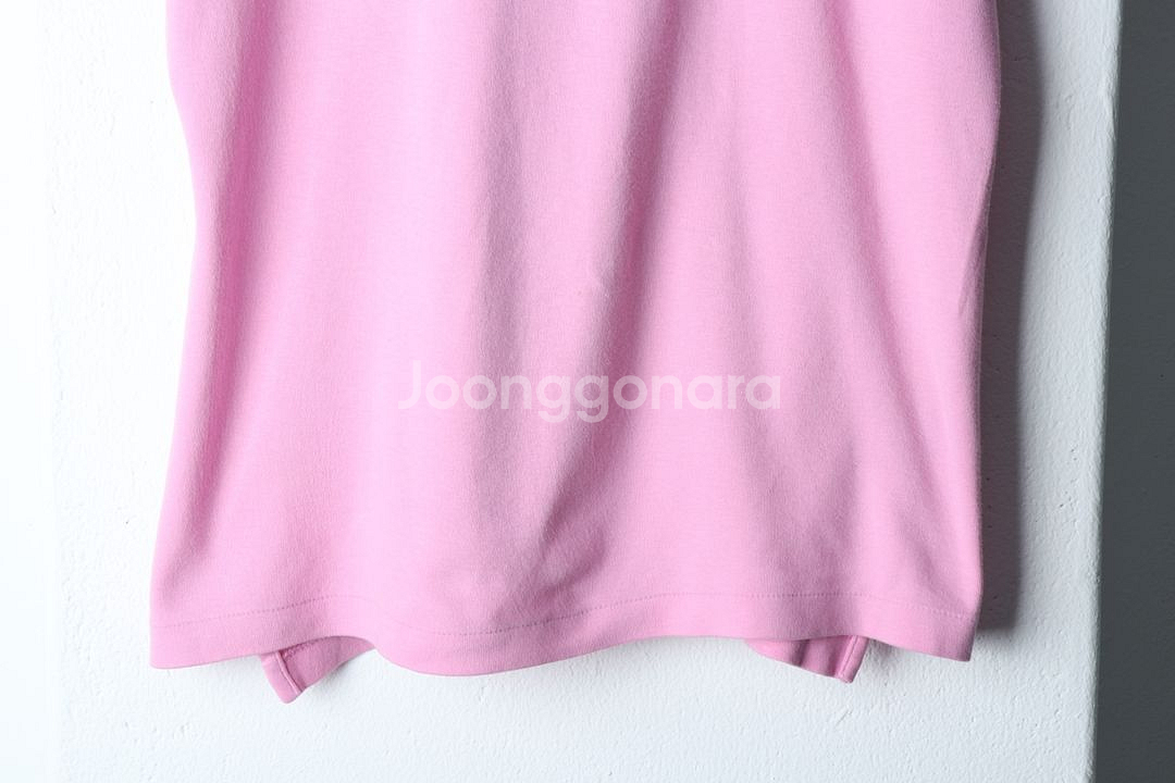 W(L) 폴로 랄프로렌 반팔 카라 티셔츠 핑크 포니--0