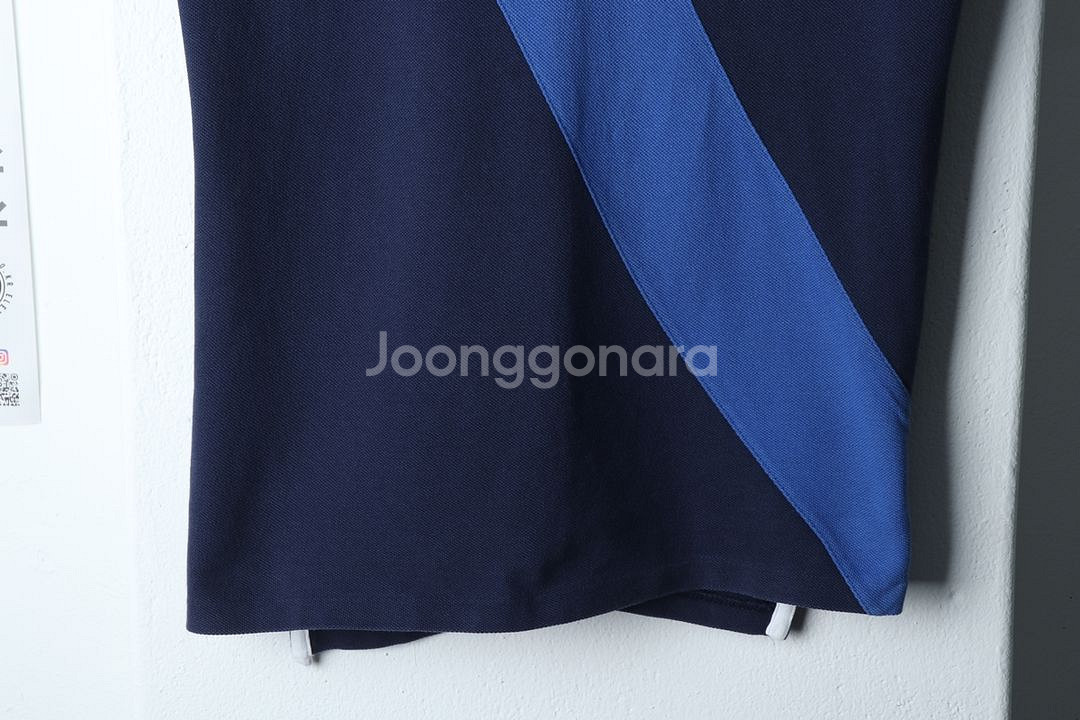 (L-XL) 폴로 랄프로렌 반팔 카라 티셔츠 네이비--1