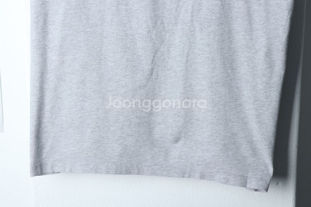 (M-L) 폴로 랄프로렌 반팔 티셔츠 그레이 포니--1