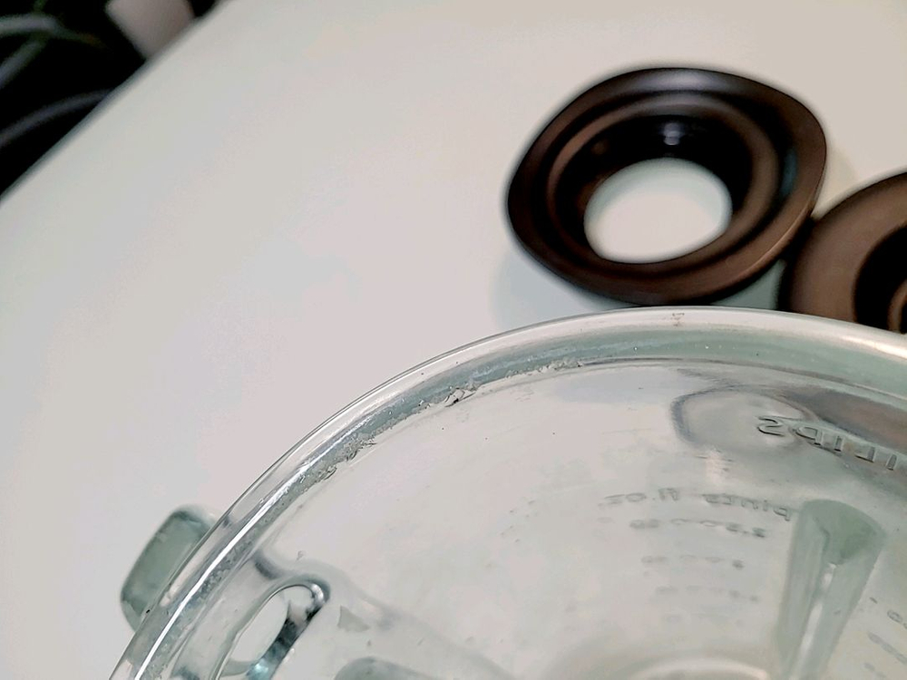 필립스 아방세 믹서기 블렌더 유리 용기 부품입니다. 사 이미지