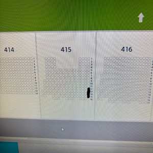6/7 두산롯데 3루외야 415 통로2연석