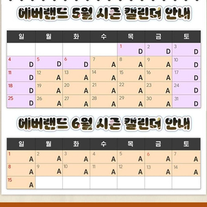 에버랜드 종일권