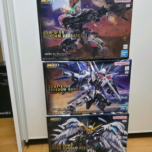 MGSD 건담 3종