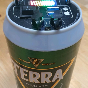 캠핑 갬성 맥주캔 파워뱅크 맥뱅(12.6V 14A).