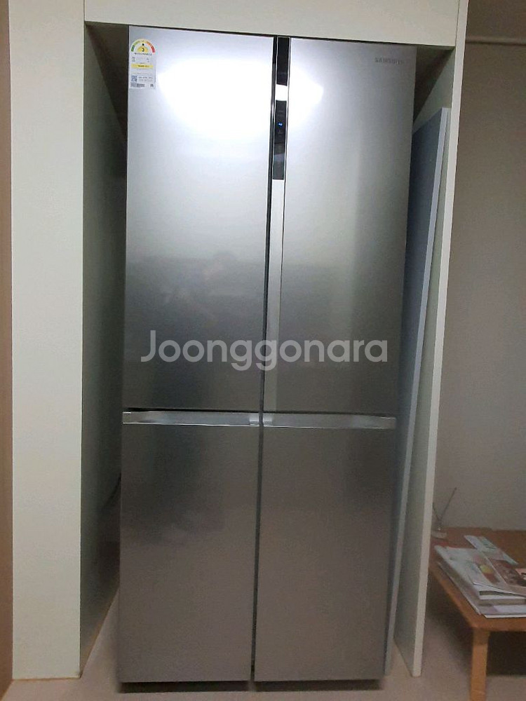 삼성 4도어 냉장고. T-9000, 515L, 슬림형--0