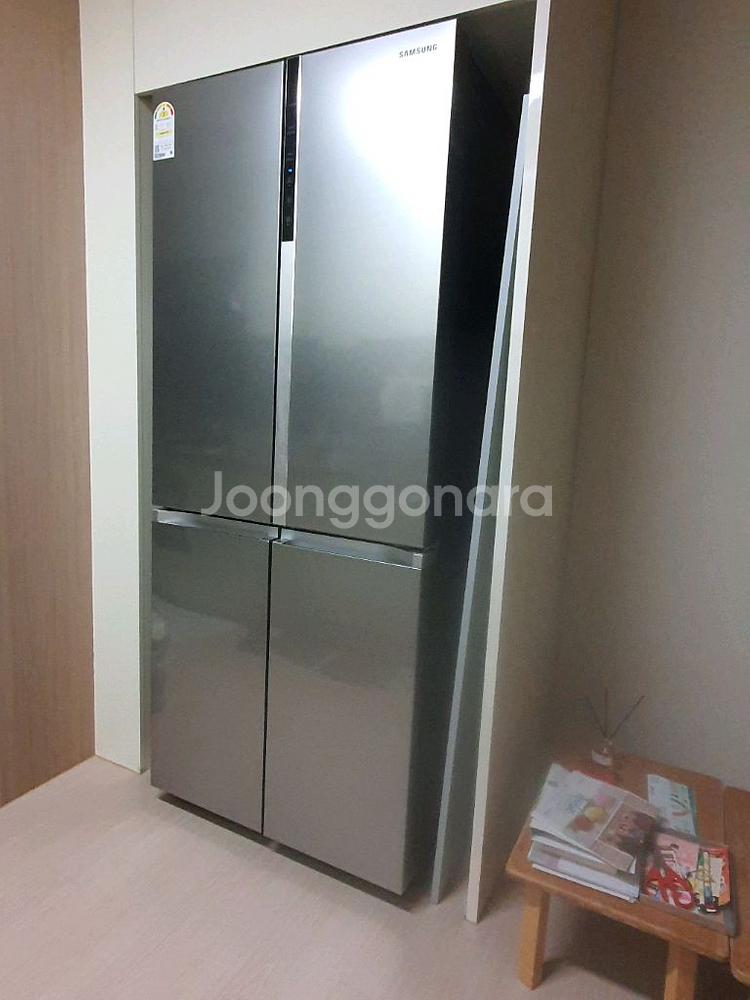 삼성 4도어 냉장고. T-9000, 515L, 슬림형--2