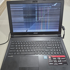 msi 게이밍노트북 GTX950M 액정불량 싸게정리