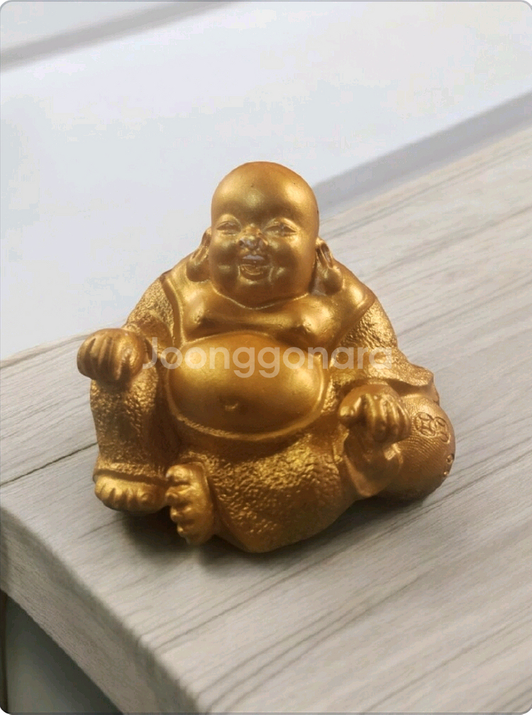 복을 부르는 불상 세트 골드 화이트 에디션--9