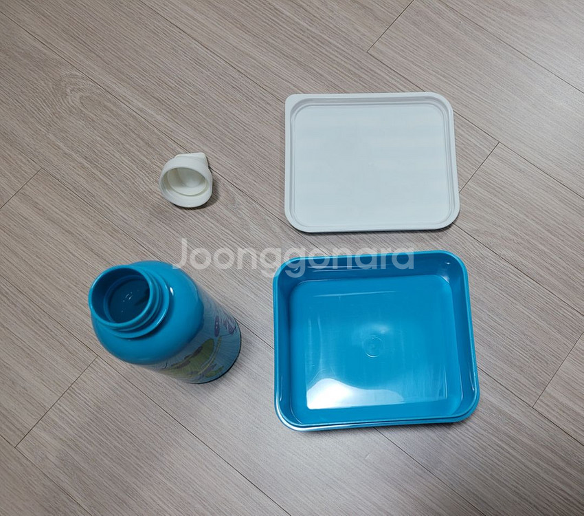(새상품) 공룡 캐릭터 도시락 + 물통 세트--1
