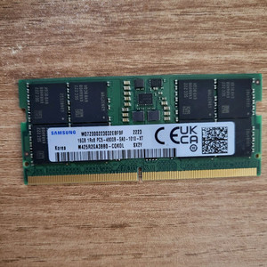 삼성 램 DDR5 16GB 4800B 노트북용