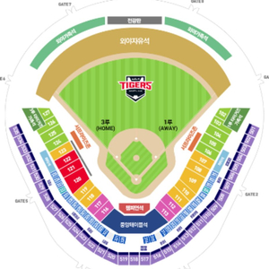 6월6일, 7일, 8일 기아vs한화 야구티켓