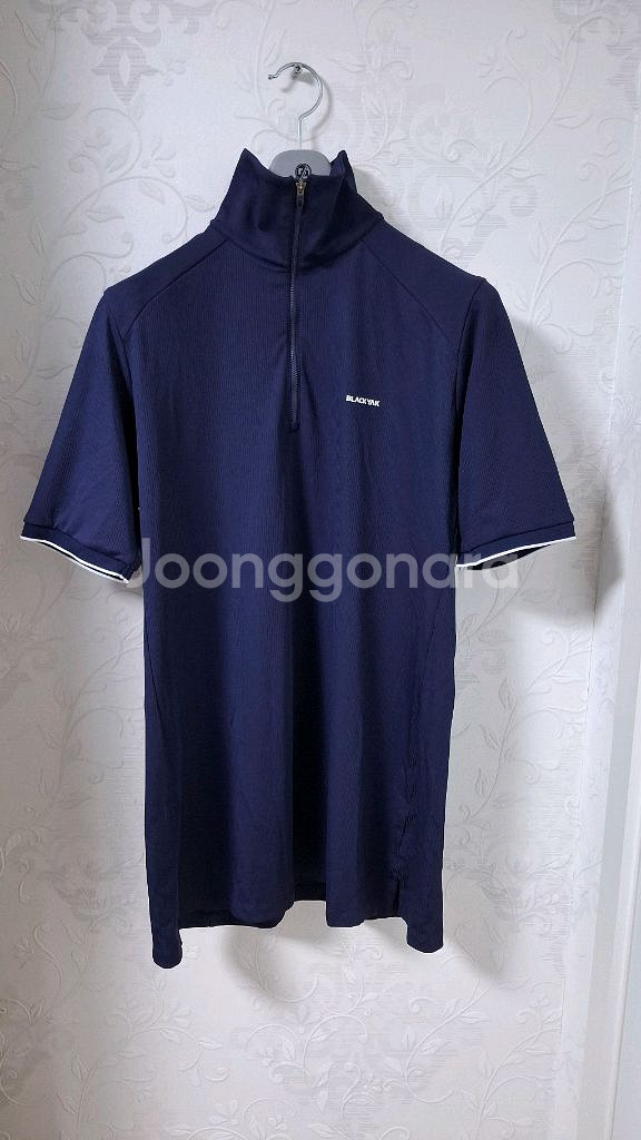 블랙야크 22년식 여성 롱 반집업 티셔츠 105--1