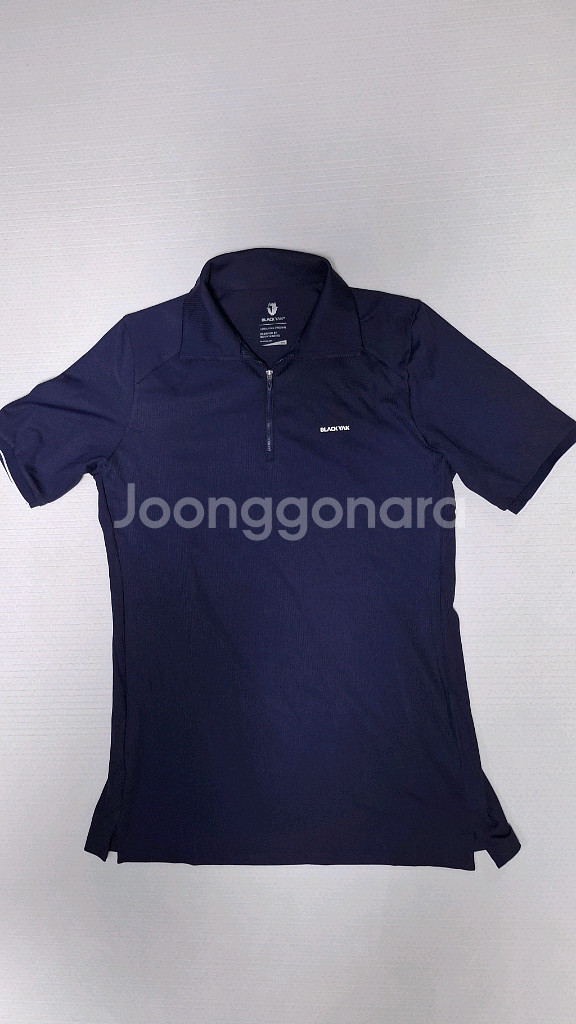 블랙야크 22년식 여성 롱 반집업 티셔츠 105--3