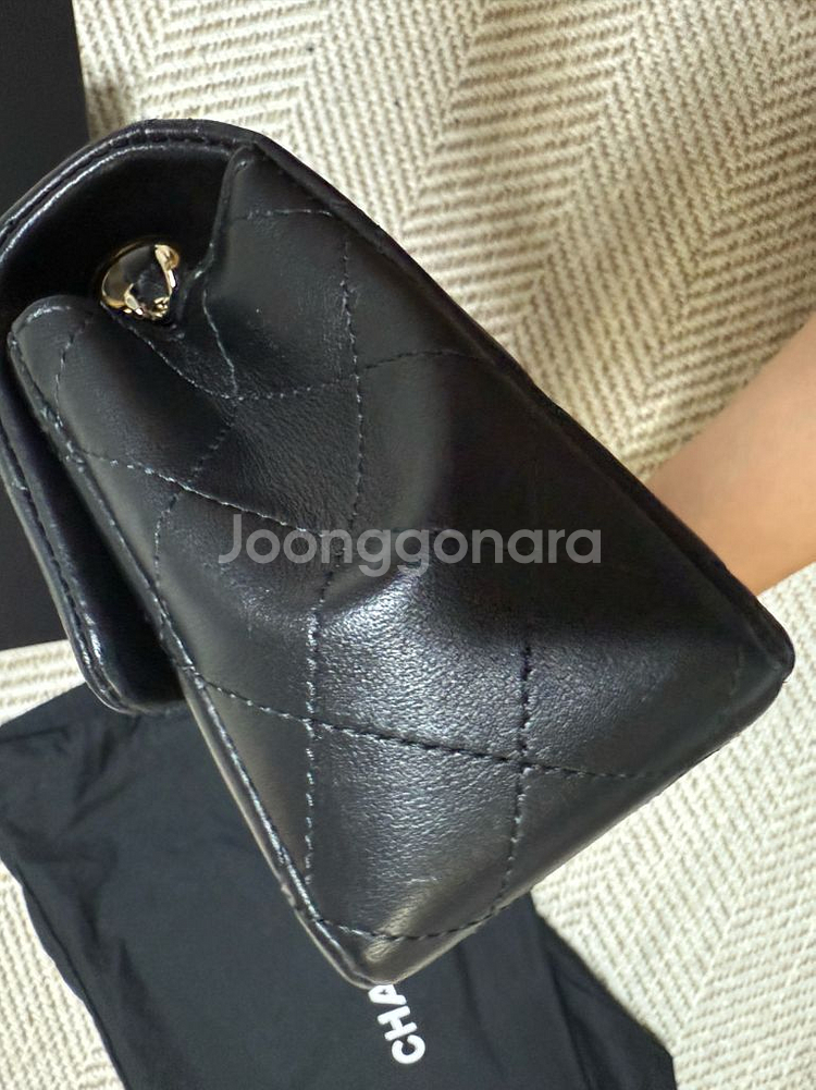 샤넬 뉴미니 블랙 (백화점 인보이스 포함 풀박)--6