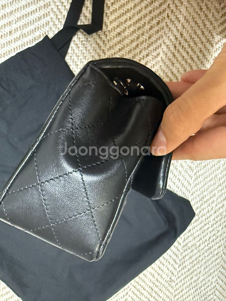 샤넬 뉴미니 블랙 (백화점 인보이스 포함 풀박)--7