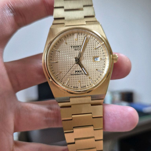 티쏘 prx 80 파워매틱 골드 40mm