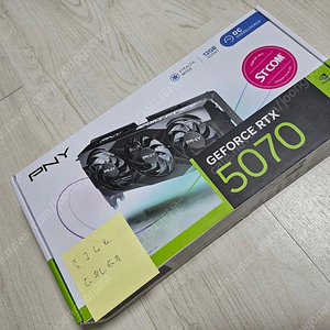 PNY RTX 5070 12GB 새상품