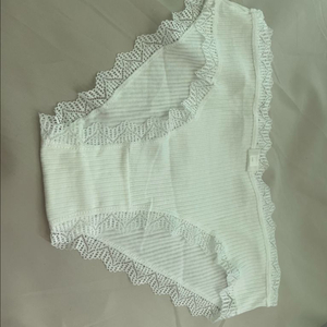 화이트 레이스 팬티 여자속옷
