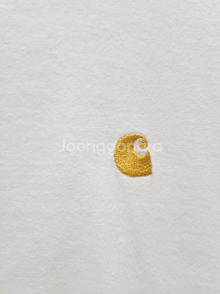 칼하트 화이트 반팔티--1