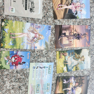 띵조(명조) 페스티벌 일러스트엽서+랜덤 5종포카+쿠폰