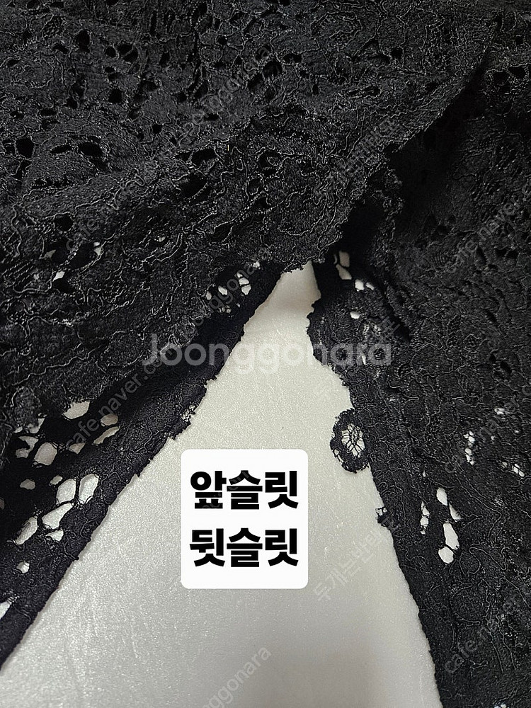 time 한섬 타임 새거수준 레이스원피스 아일렛 펀칭--6