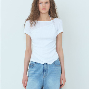 새상품)에트몽 Layered Halter T-Shirt