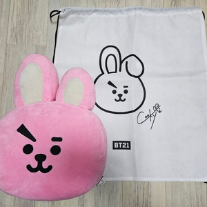 BT21 COOKY 쿠키 얼굴쿠션/젤펜