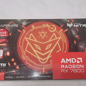 rx7800xt 사파이어 니트로+최상급기종 팝니다