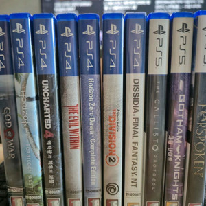 ps4/ps5 타이틀 판매