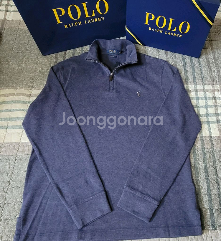 폴로 반집업 긴팔티셔츠 새제품 정품--0