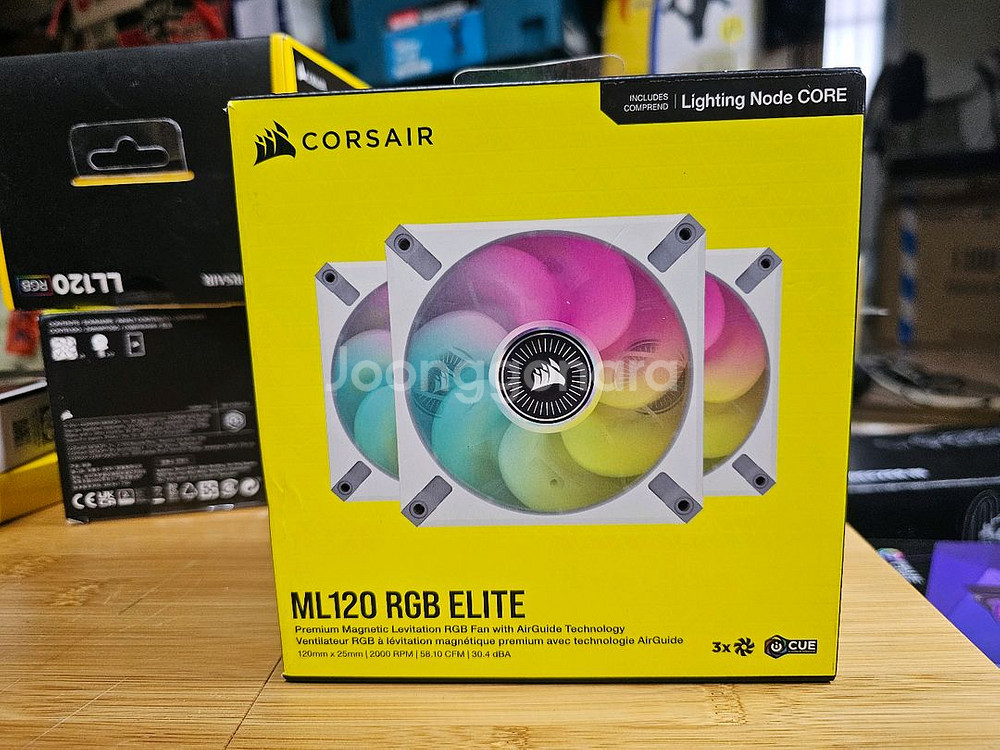 커세어ML120 RGB ELITE 팬--0