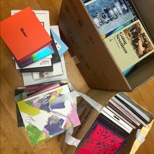 아이돌 스크랩용 앨범 100장이상 일괄 2만원