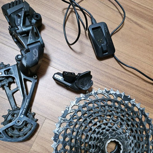 스램 gx 무선 mtb 변속기와 스프라켓~~