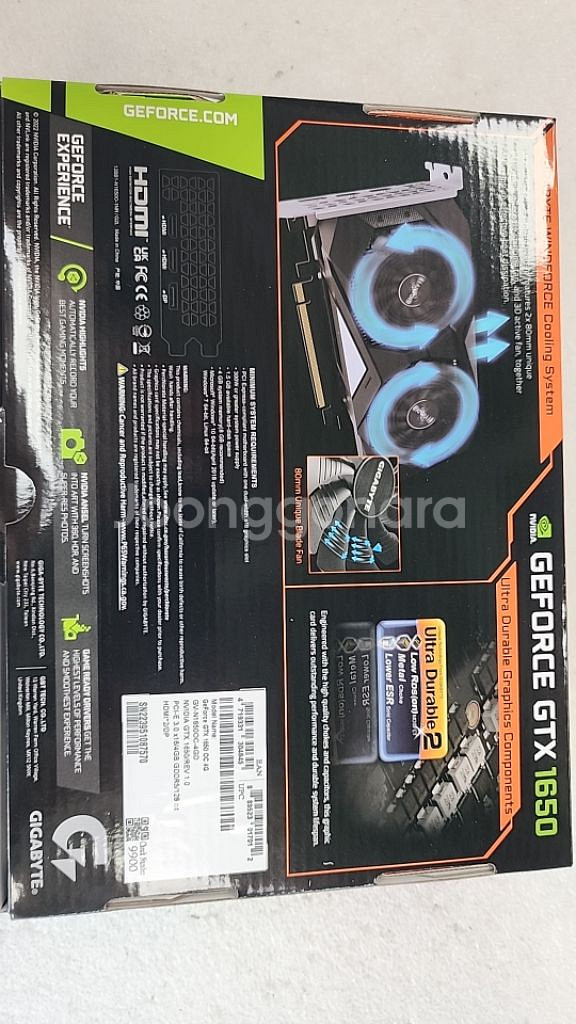 GTX1650 OC 4GB--2
