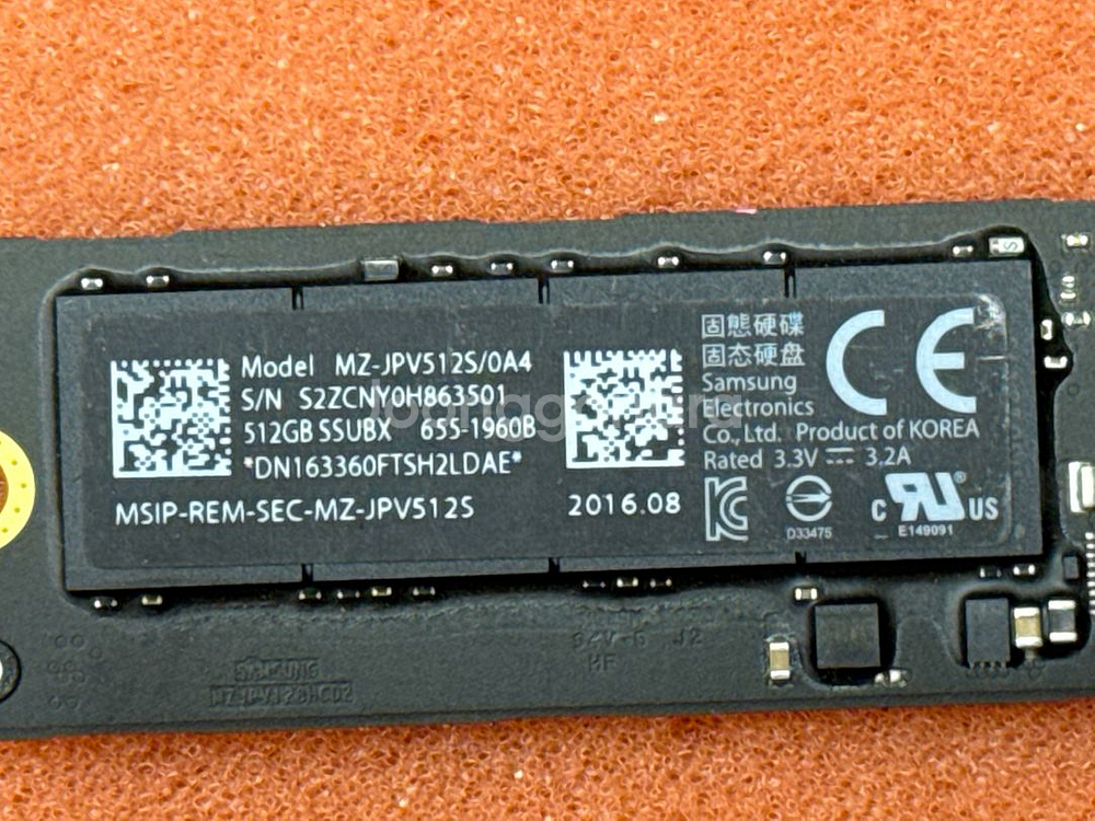 애플 맥북용 SSD MacBook 512GB--2