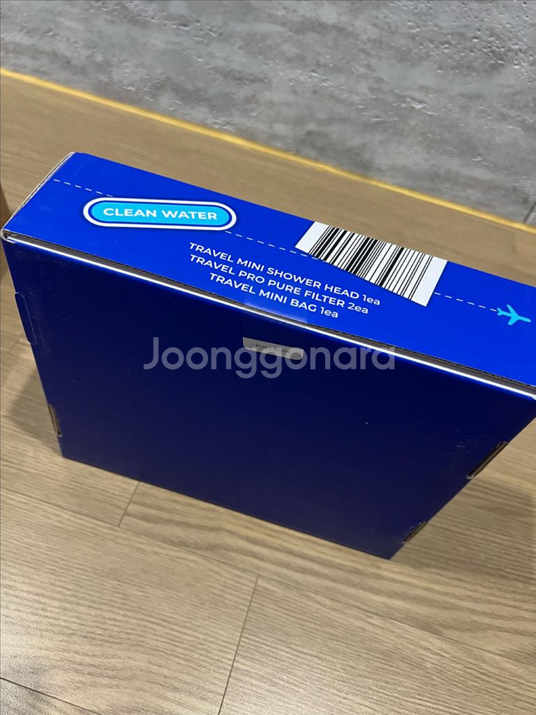 퓨어썸 여행용 미니 샤워기 세트 새상품--1