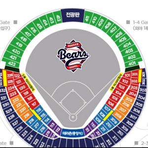 두산롯데6월7일(토)1루네이비석통로2연석