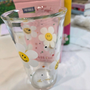 위글위글 글라스락 유리컵 500