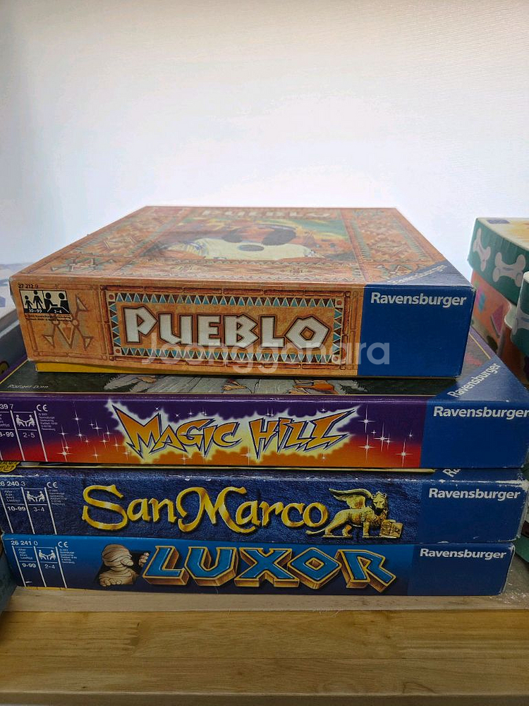 라벤스부르거 보드게임 4종--0