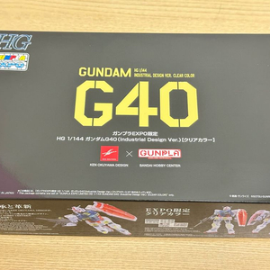 HG 퍼스트건담 G40 인더스트리얼디자인 클리어