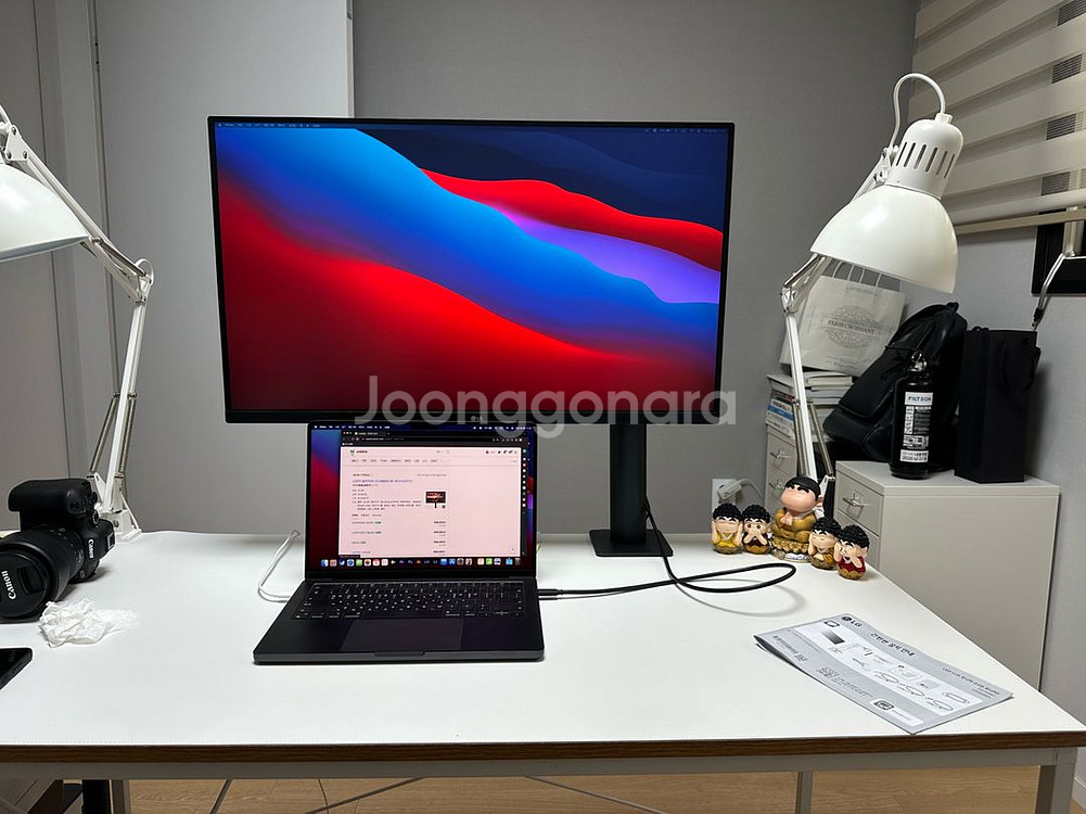 LG 32UN880K 32인치 4K 모니터 신품급--1
