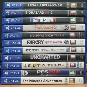 ps4 디비전2 파이널판타지15 용과같이제로