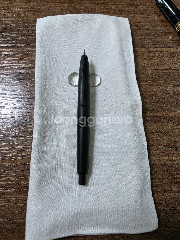 파이롯트 캡리스 매트블랙 F 만년필--1