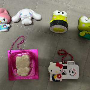 산리오 가챠 피규어 키링