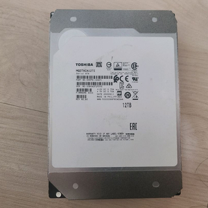 도시바 대용량 중고 12Tb 팝니다