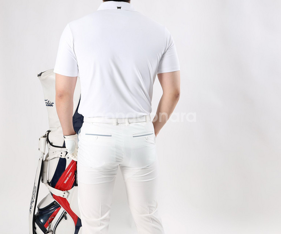 PXG 골프 남성 싱글 숄더 투라인 스판 반팔 카라티--9