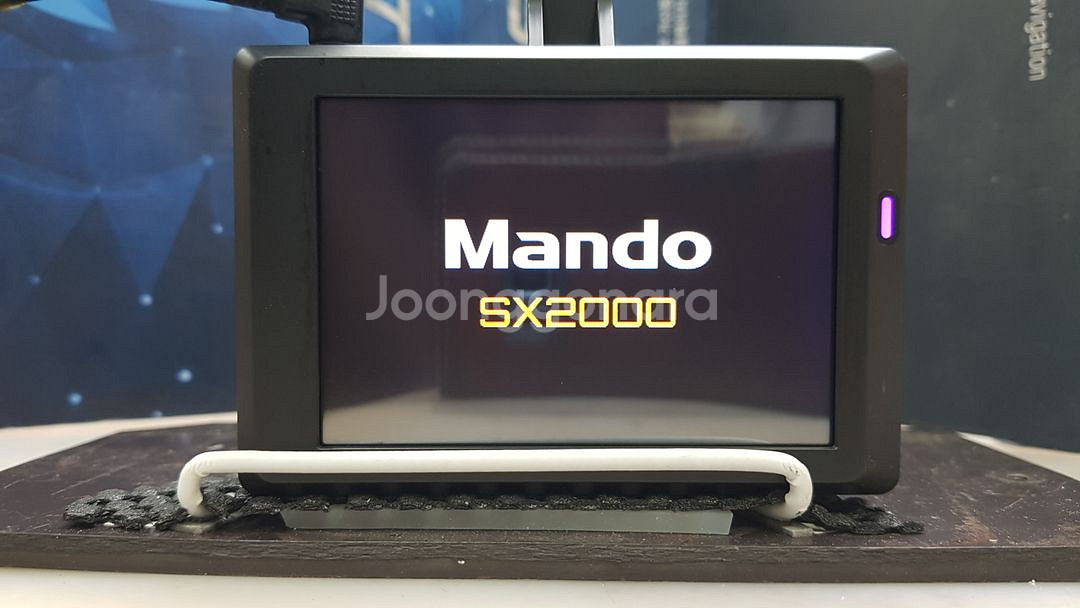 정비된 만도 SX2000 앞쪽 본체만.--1
