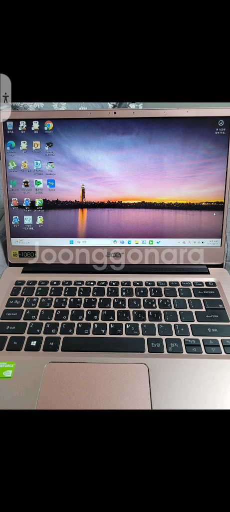 에이서 스위프트3 i5 8250u 노트북 20만원--2