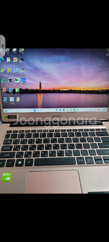 에이서 스위프트3 i5 8250u 노트북 20만원--1