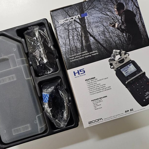 ZOOM H5 녹음기 & ZOOM MSH-6 마이크